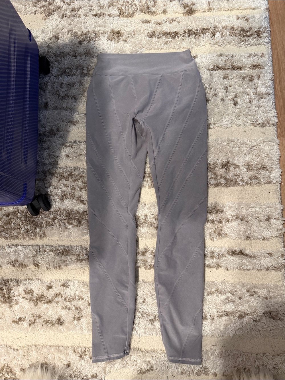 ALO Yoga High-Waist Gray Sculpting Leggings